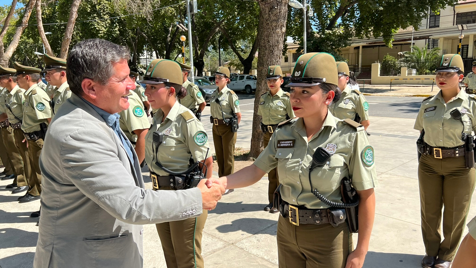 Nuevos efectivos de Carabineros de Chile reforzarán prefectura de Marga Marga.