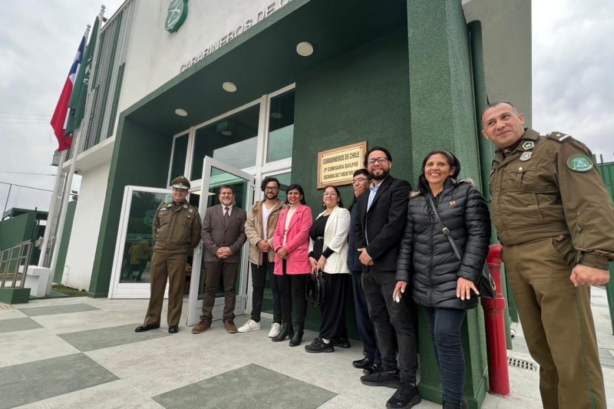 Ministra del Interior inauguró Subcomisaría de El Belloto “Cabo 2do Anselmo Tapia Silva”