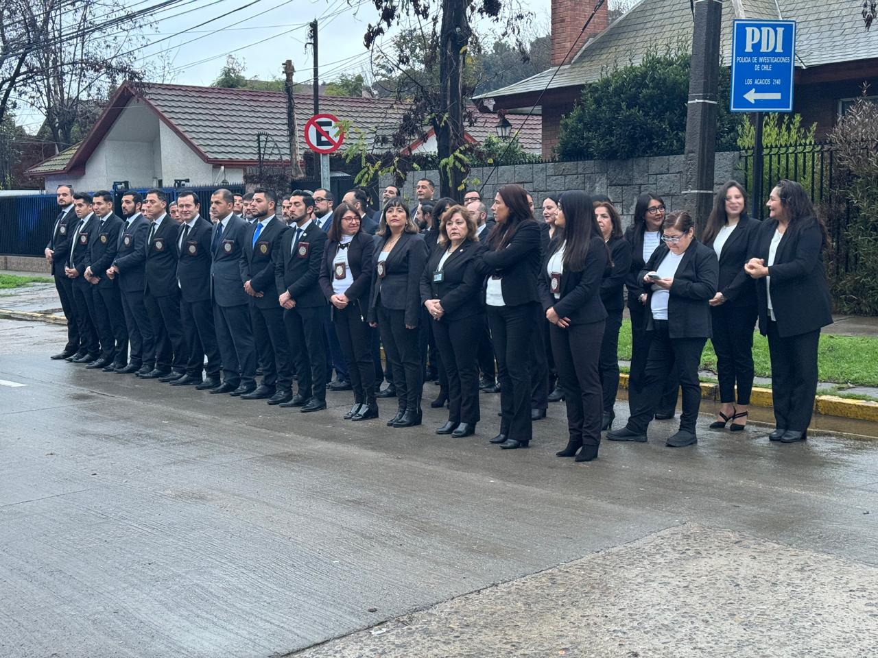 Delegado Presidencial Fidel Cueto Participó en el 91° Aniversario de la Policía de Investigaciones de Chile en Viña del Mar.