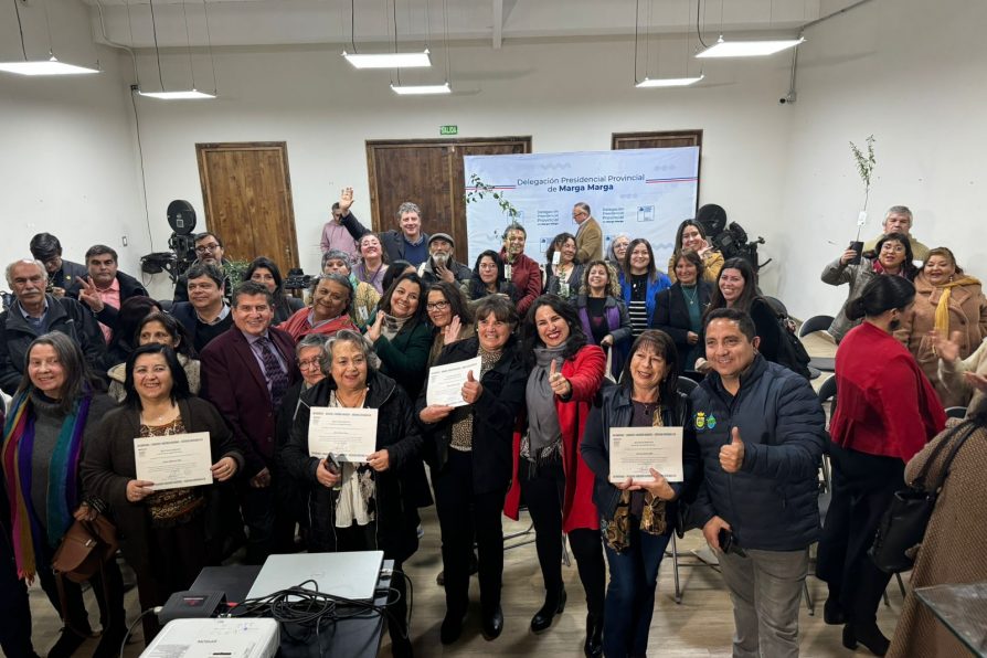 Celebración y Reconocimiento a los Dirigentes Sociales de la Provincia de Marga Marga