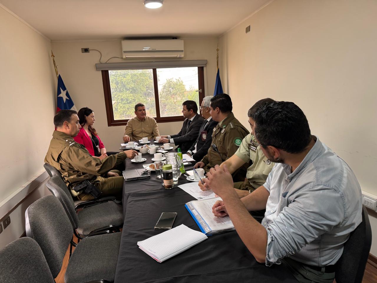 Delegación Presidencial de Marga Marga Refuerza Coordinación en Nueva Sesión del Comité Policial Provincial