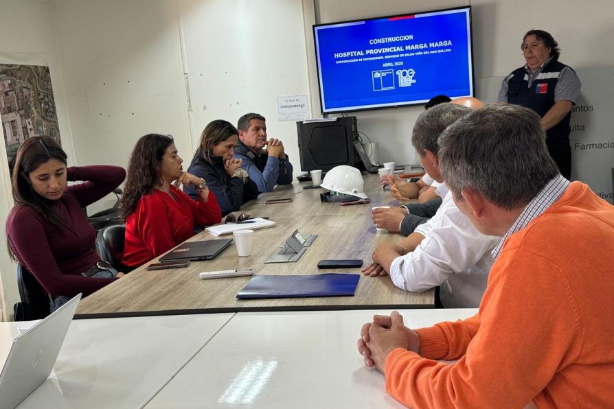 Autoridades se reúnen para coordinar funcionamiento del Hospital Provincial de Marga Marga