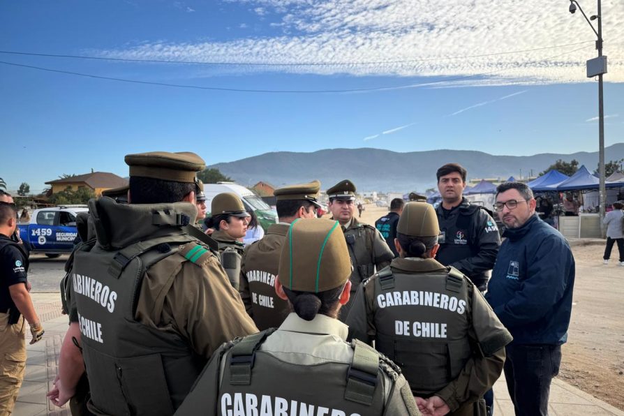 Autoridades intensifican fiscalizaciones por Semana Santa en la provincia de Marga Marga