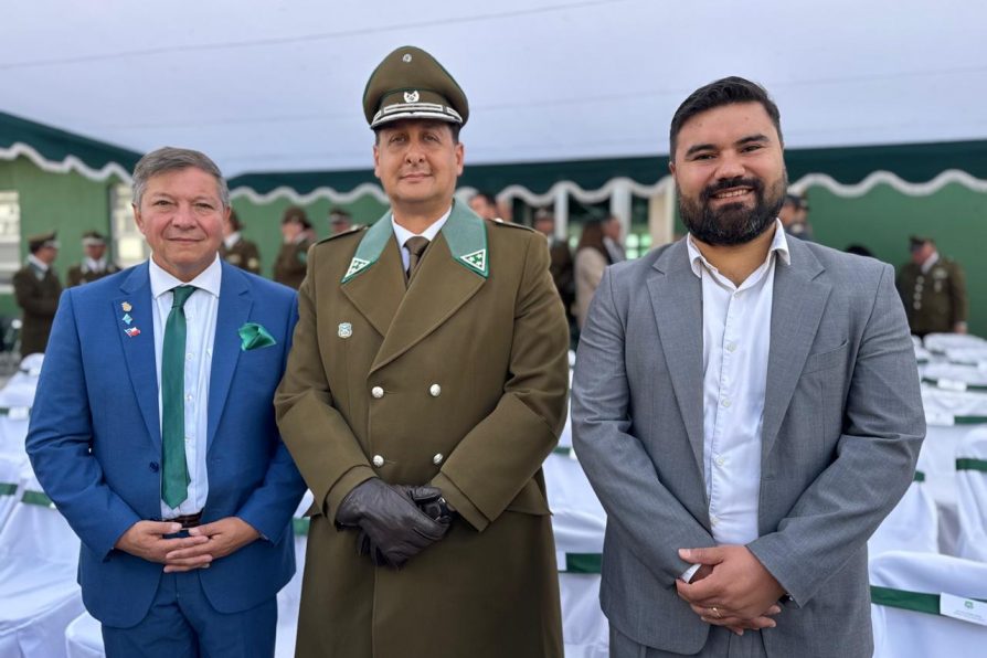 Delegado Presidencial (s) participa en conmemoración del aniversario de Carabineros en Villa Alemana