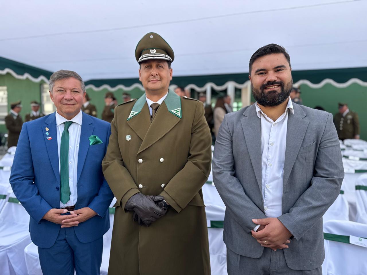 Delegado Presidencial (s) participa en conmemoración del aniversario de Carabineros en Villa Alemana
