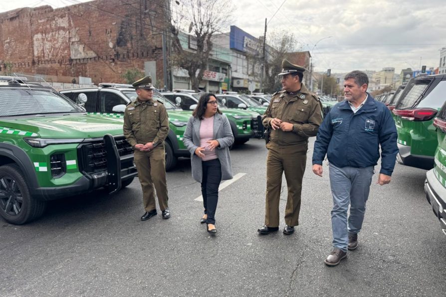 Provincia de Marga Marga refuerza seguridad con nuevos vehículos para Carabineros