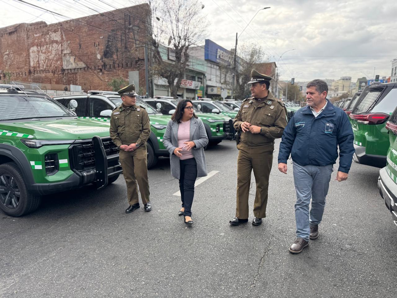 Provincia de Marga Marga refuerza seguridad con nuevos vehículos para Carabineros