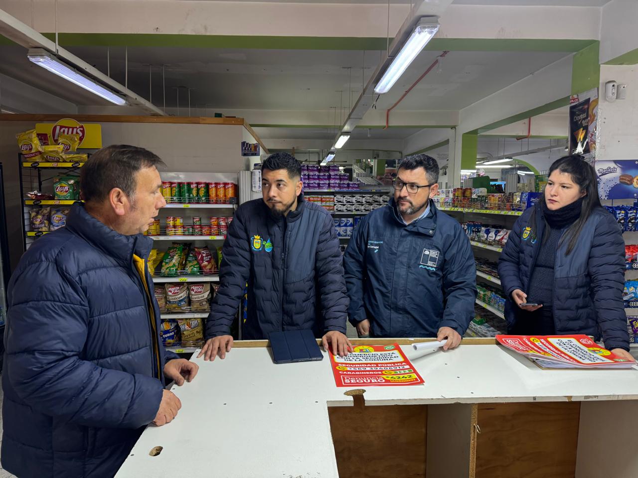 Campaña de seguridad pública en Olmué busca fortalecer prevención en comercios locales