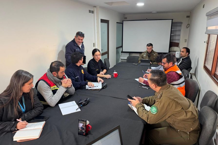 Delegado Fidel Cueto lidera nuevo COGRID Provincial ante sistemas frontales pronosticados