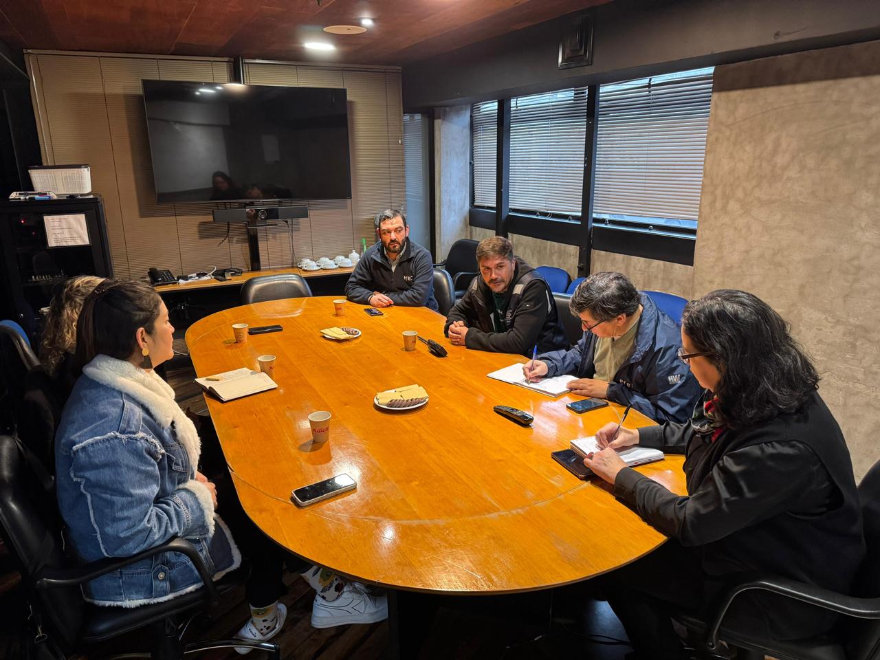 Delegación Presidencial de Marga Marga fortalece coordinación con EFE para gestión del riesgo