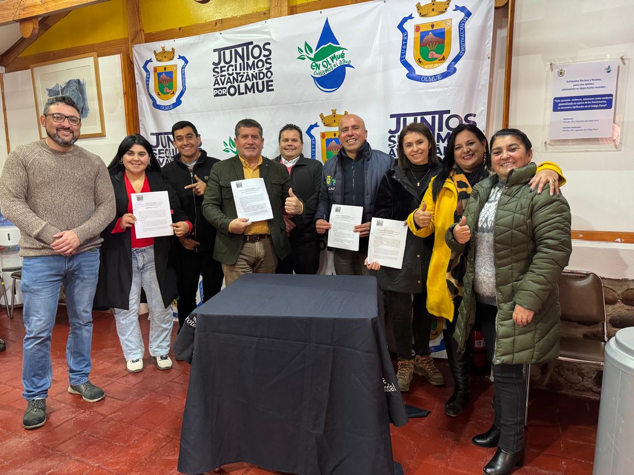 Reforzamos la Gestión del Agua en Olmué con Nuevo Convenio de Emergencia Hídrica
