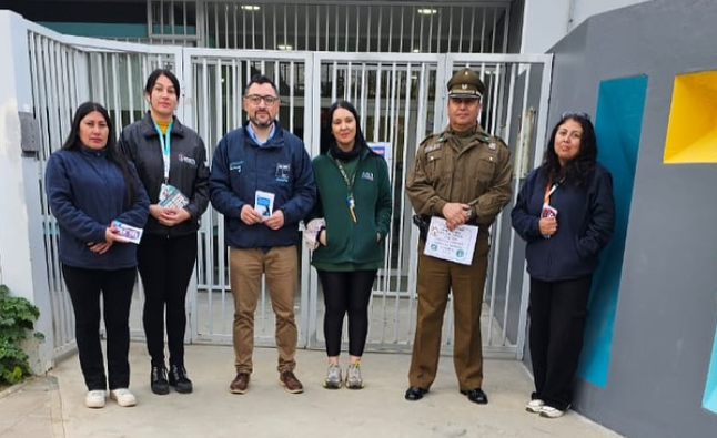En el Jardín Infantil “Aprender con Alegría” de Limache se realizó una nueva sesión de la campaña de sensibilización en seguridad pública, dirigida a madres, padres, apoderados y tutores.