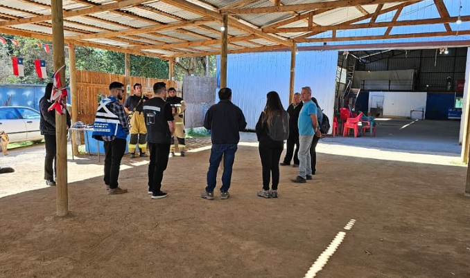 fiscalización en la Ramada Oficial de Cajón Grande