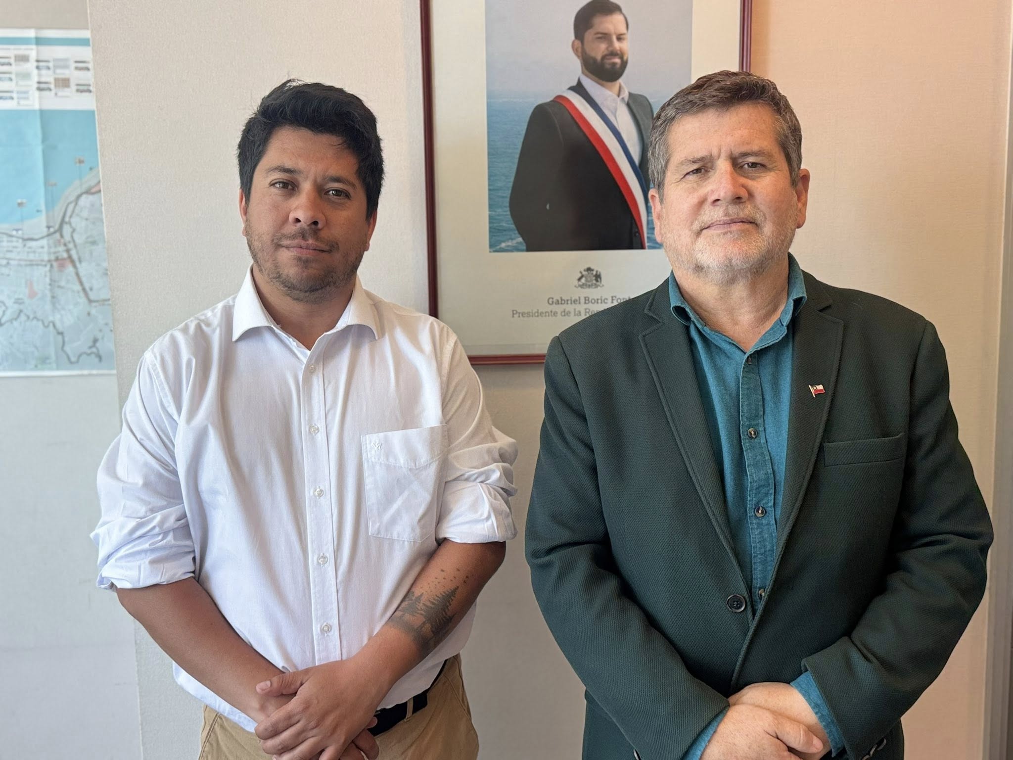 Trabajo conjunto por una mejor movilidad en Marga Marga