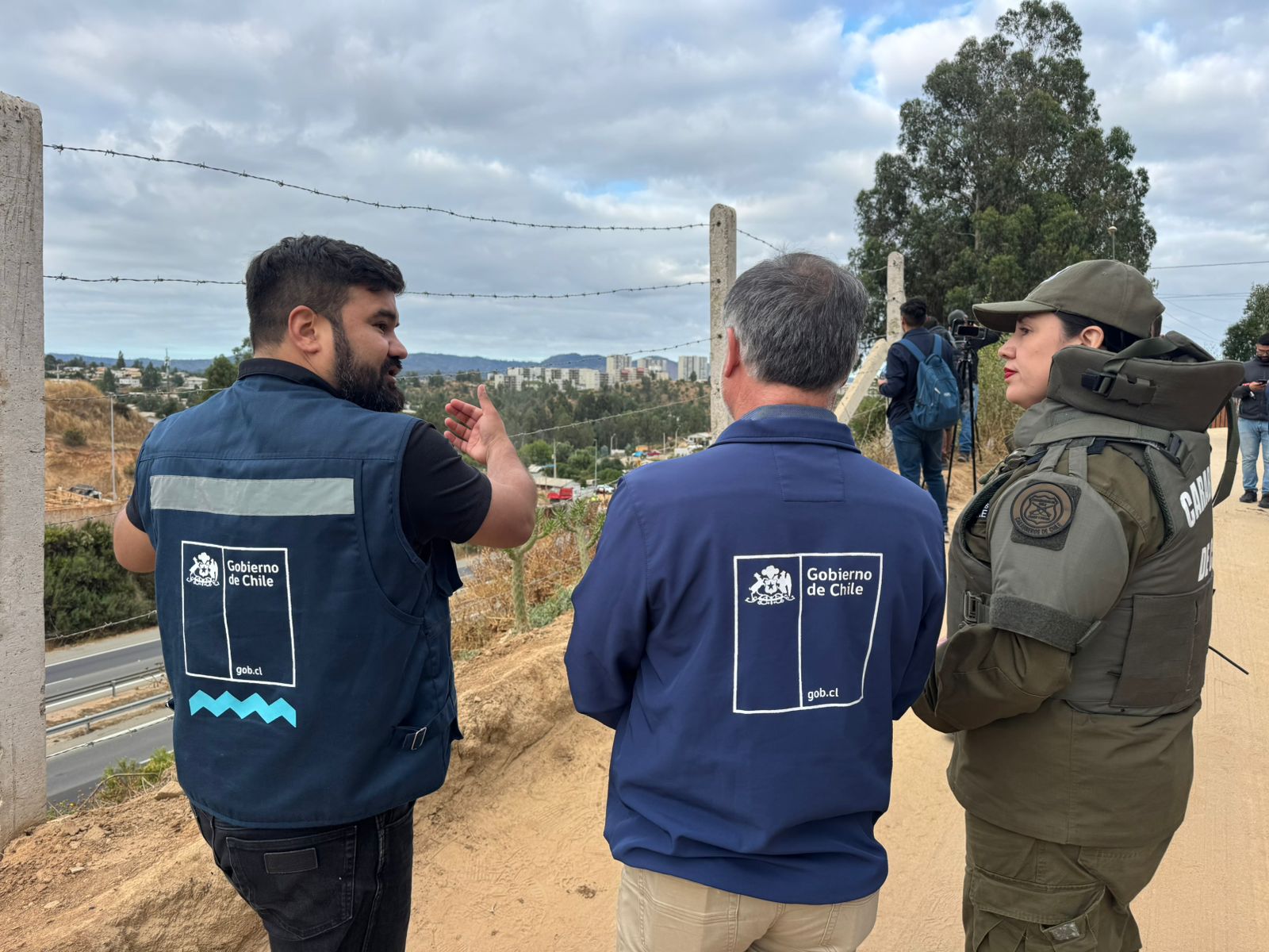 Desalojo de ocupación irregular en faja fiscal del Troncal Sur culminó de manera exitosa