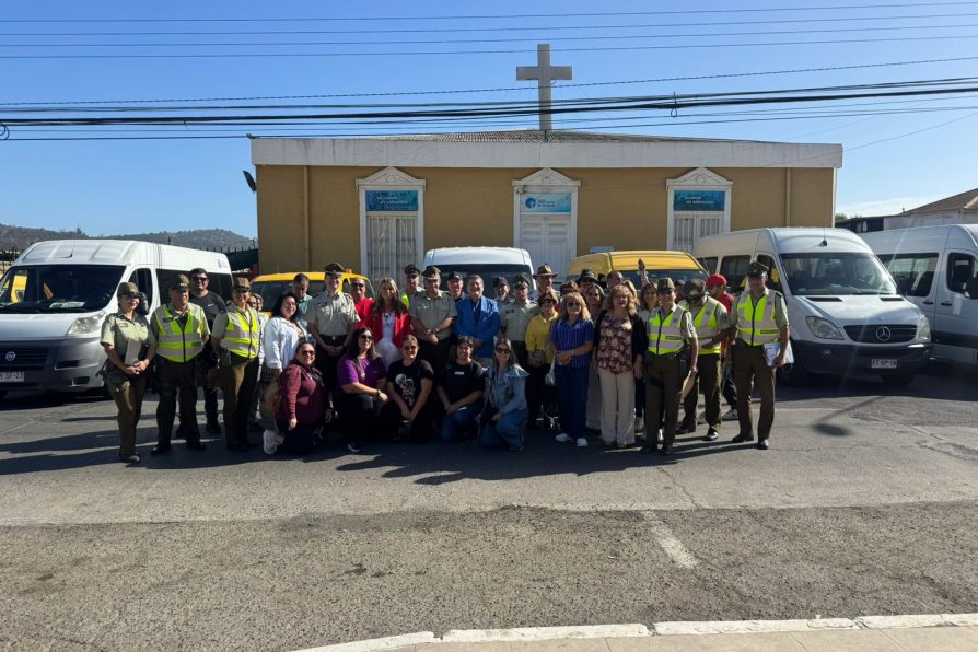Fiscalizan buses de transporte escolar para reforzar seguridad en el retorno a clases