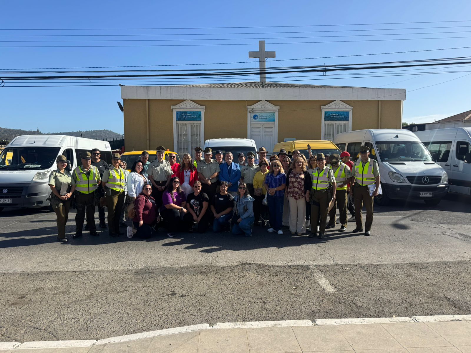 Fiscalizan buses de transporte escolar para reforzar seguridad en el retorno a clases