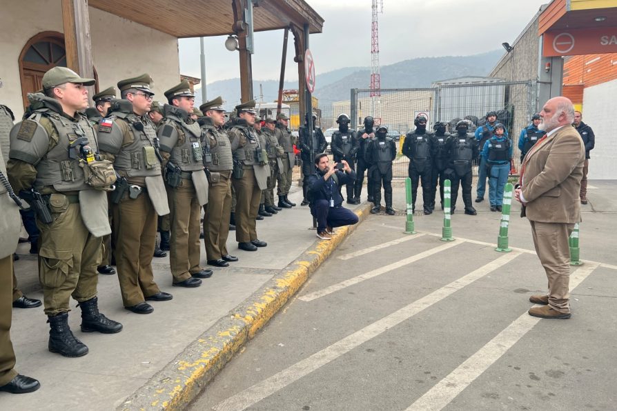 Delegación Provincial, EFE y Carabineros de Chile refuerzan vigilancia preventiva en Tren Limache-Puerto